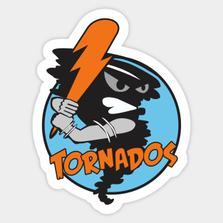 Tornados Baseball Sticker